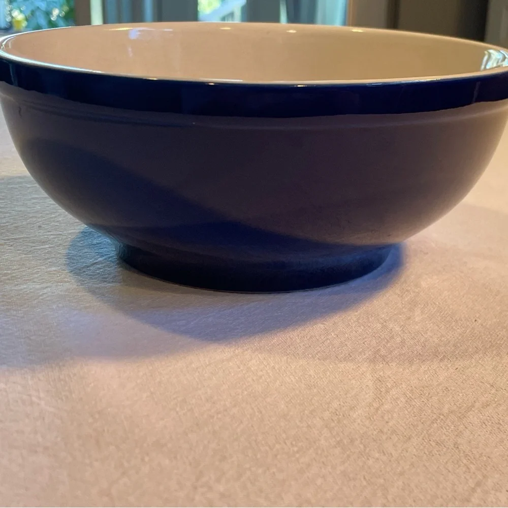 B.I.A. Cordon Bleu - Blue and White Ceramic Bowl